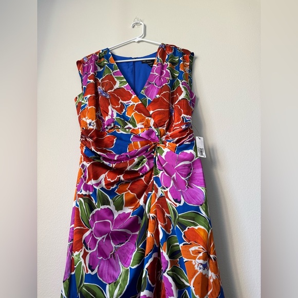 MaggyLondon dress multi-color new with tag, Size 10, NWT - Picture 3 of 12